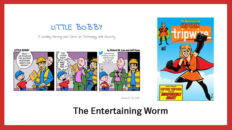 Entertaining worm
