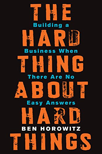 The Hard Things About Hard Things books